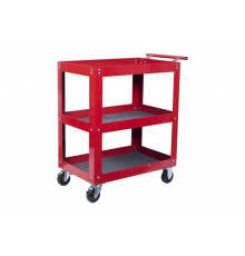 Открытая тележка, 3 полки, красная МАСТАК 520-33720R