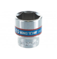 Торцевая стандартная шестигранная головка 3/8", 19мм KING TONY 333519M
