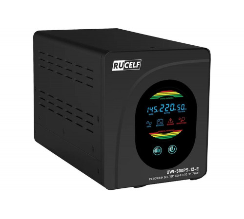 Источник бесперебойного питания RUCELF UWI-500PS-12-E 500 ВА/ 300 Вт КА-00008915
