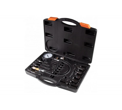 Компрессометр дизельный, 0-70 атм, комплект адаптеров, 17 предметов AFFIX AF12011017C