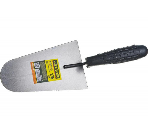 STAYER 175 x 104 мм, пластмассовая ручка, кельма каменщика 08250-4