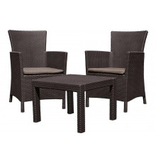 Комплект мебели Keter Rosario balcon set коричневый 216938
