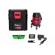 Лазерный уровень MTX crl-30g, 30 м, зеленый луч, акк. li 2400 mah, резьба 5/8" 35036