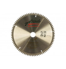 Диск пильный (255 мм; 80T; 30 мм) для алюминия и пластика профи АТАКА 8077930