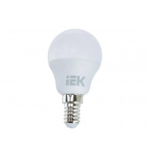Лампа IEK LED G45 шар 7 Вт 230 В 3000К E14 LLE-G45-7-230-30-E14