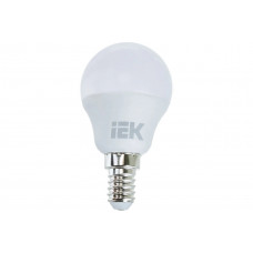 Лампа IEK LED G45 шар 7 Вт 230 В 3000К E14 LLE-G45-7-230-30-E14