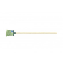 Распушенная полипропиленовая метла с черенком 240х160мм СИБРТЕХ 63219