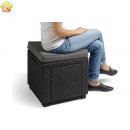 Пуф KETER Cube with cushion 17192157ГР