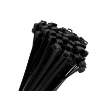Нейлоновые хомуты Зубр черные, 4.5x350 мм, 100 шт. 309030-45-350