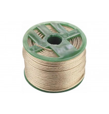 Металлополимерный трос СИБРТЕХ прозрачный ПР-4, 100 м 47630