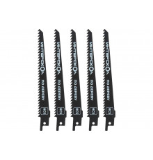 Полотно ножовочное по древесине 150x130x19x1х4 мм, 5 шт ИНТЕРСКОЛ 41219.150