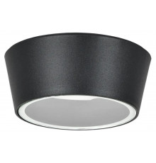 Светильник уличный IEK 5104 потолочный GX53 IP65 черный LT-UPU0-5104-GX53-1-K02