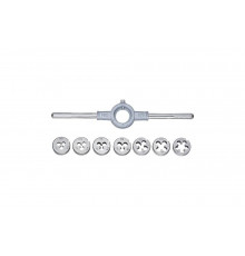 Набор плашек (М3-М12; 8 предметов) СИБРТЕХ 77309