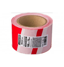 Сигнальная лента STAYER Master, цвет красно-белый, 75мм х 150м, 12241-75-150