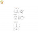 Клеммная коробка IEK, 100x100x44, IP20, КМ41222, ИЭК, белая UKO10-100-100-044-K01