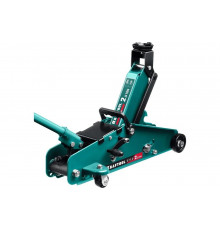 Подкатной домкрат с увеличенным подъемом и фиксатором KRAFTOOL S-PIN 2.5т, 140-385 мм 43457-2.5