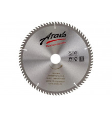 Диск пильный по дереву (250х32 мм; 80T; б/рез тон.) АТАКА 8078940