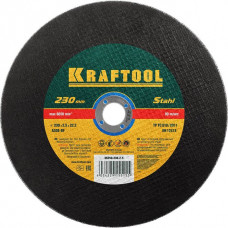 KRAFTOOL 230x2.5x22.23 мм, круг отрезной по металлу для УШМ 36250-230-2.5