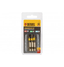 Набор бит комбинированный 3 шт, PH1, PZ2, SL5, 50 мм, сталь S2 11678