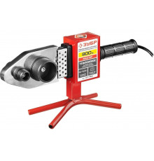 Сварочный аппарат для полипропиленовых труб, 800Вт, 50-300С, насадки 20, 25, 32, 40 , 50, 63мм, металлический кейс, 220В ЗУБР МАСТЕР АСТ-800