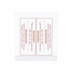 Стекло внешнее (124.7х106.5 мм) для масок сварщика OPTIMA FUBAG 38081