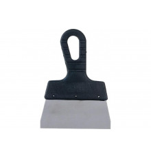 Фасадный шпатель СИБРТЕХ из нержавеющей стали, 150 мм, пластмассовая ручка 85436