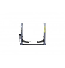 Двухстоечный подъемник KraftWell г/п 4000 кг. электрогидравлический, высота 2826 мм., сеть 220 В, цвет серый, упр. стопорами на 2-х колоннах KRW4SLU/220