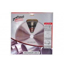 Диск пильный (255 мм; 100T; 30 мм) для алюминия и пластика профи АТАКА 8077910