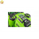 Аккумуляторная газонокосилка GREENWORKS G40LM49DBK6 (2500207UF)