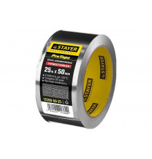 Алюминиевая лента STAYER, до 120С, 50мкм, 50мм х 25м 12268-50-25