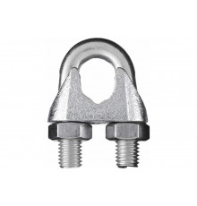 Зажим троса STAYER DIN 741, 5 мм, 100 штук, оцинкованный 30535-05