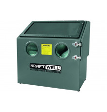 Пескоструйная настольная камера KraftWell боковая загрузка, 110 л KRW-SB110