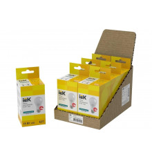 Лампа IEK LED ALFA A60 груша 15Вт 230В 4000К E27 (6шт/упак) LLA-A60-15-230-40-E27-6
