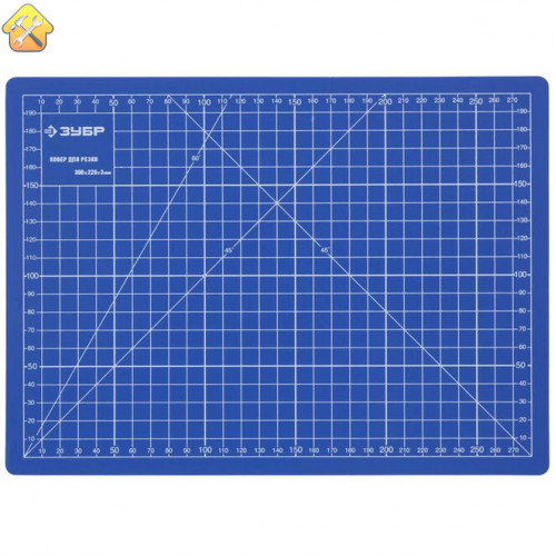 ЗУБР  300х220х3 мм, Непрорезаемый коврик (09903)