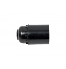 Подвесной карболитовый патрон IEK, Пкб27-04-К01 Е27, черный, индивидуальный пакет EPK10-04-02-K01