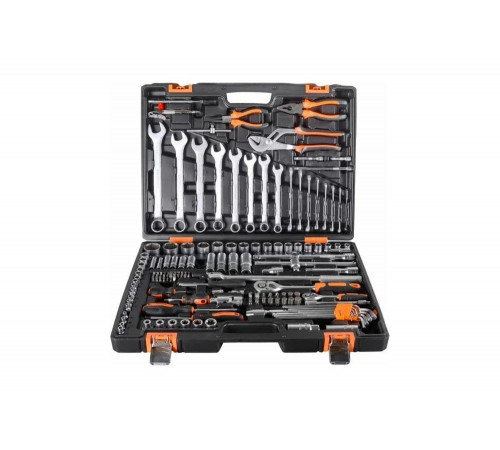 Набор инструментов Вихрь 1/2", 1/4", CrV, в кейсе, 151 предмет 73/6/7/9