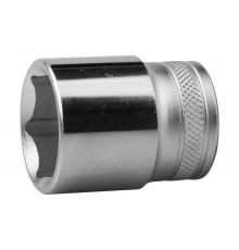 Торцовая головка "INDUSTRIE QUALITAT" хромосатинированная (FLANK, 1/2", 25 мм) Kraftool 27805-25_z01