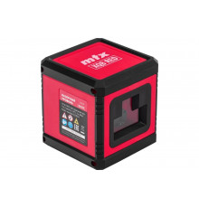 Лазерный уровень MTX xqb red basic set, 10 м, красный луч, батарейки, резьба 1/4" 35018