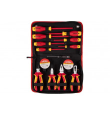 Набор диэлектрических инструментов TOLSEN 14 предметов, в футляре на молнии TTV80114