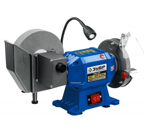 ЗУБР d150/d200 мм, 500 Вт, заточной станок для мокрого и сухого шлифования ПТМ-150 Профессионал