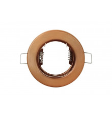 Встраиваемый светильник под лампу IEK mr16 бронза LUVB0-GU05-1-K29