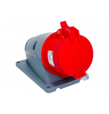 Стационарная розетка IEK MAGNUM ССИ-115 16А 3Р+РЕ+N 380В IP44 PSN12-016-5 1852631