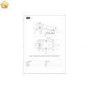 Стационарная розетка IEK MAGNUM ССИ-115 16А 3Р+РЕ+N 380В IP44 PSN12-016-5 1852631