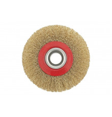 Щетка дисковая (175 мм; 32 мм) с латунированной витой проволокой MTX 74661