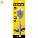 STAYER FLAT 35x152мм, сверло по дереву перовое 2950-35_z01 Master