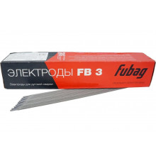 Электрод сварочный с рутиловым покрытием FB 3 (5 кг; 3 мм) FUBAG 38870