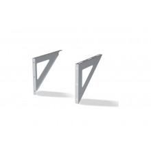 Консоль FERRUM К3 сталь 430, L400, в комплекте 2 штуки f2503