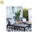 Шезлонг KETER Jaipur Sun lounger, with cushion графит 238416