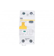 Автоматический выключатель дифференциального тока 1п+N С 20А 30мА IEK АВДТ-32 MAD22-5-020-C-30 133611
