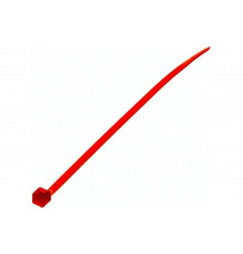 Пластиковые хомуты СИБРТЕХ, 100 * 2,5 мм, красные, 100 шт 45500